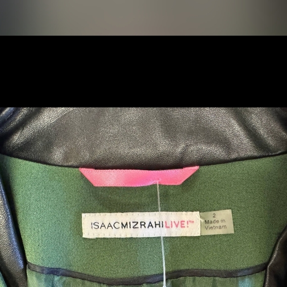 Isaac Mizrahi Live Blazer Green Size 2 EUC - Picture 7 of 8